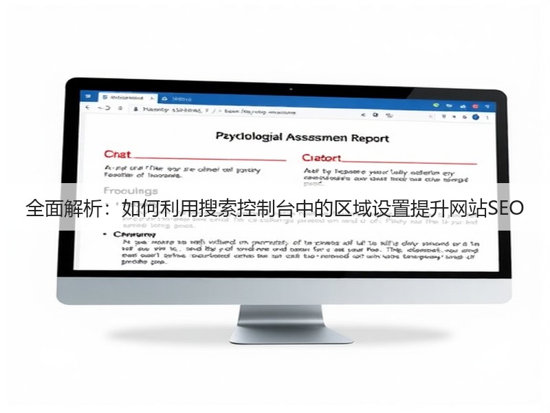 全面解析：如何利用搜索控制台中的区域设置提升网站SEO(图2)