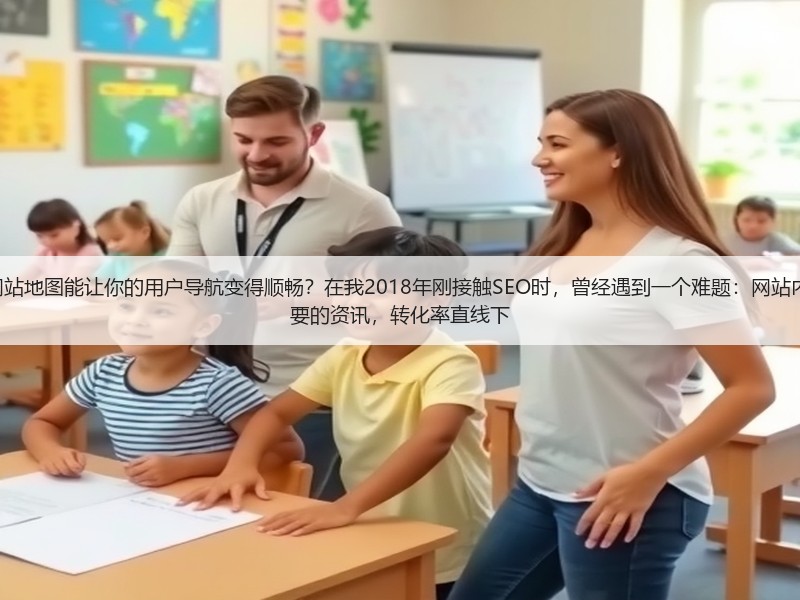 为什么说一个良好的HTML网站地图能让你的用户导航变得顺畅？在我2018年刚接触SEO时，曾经遇到一个难题：网站内容频繁更新，用户找不到想要的资讯，转化率直线下(图2)
