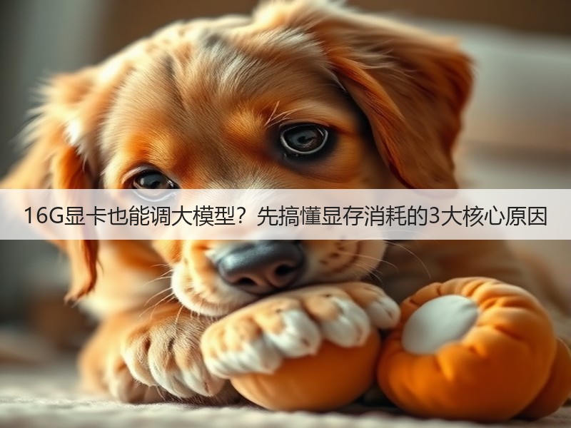 16G显卡也能调大模型？先搞懂显存消耗的3大核心原因(图3)