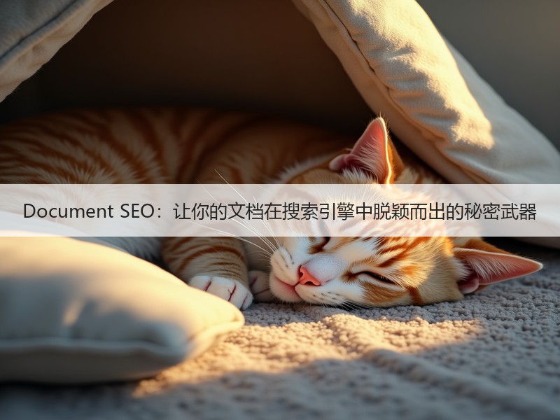 Document SEO：让你的文档在搜索引擎中脱颖而出的秘密武器