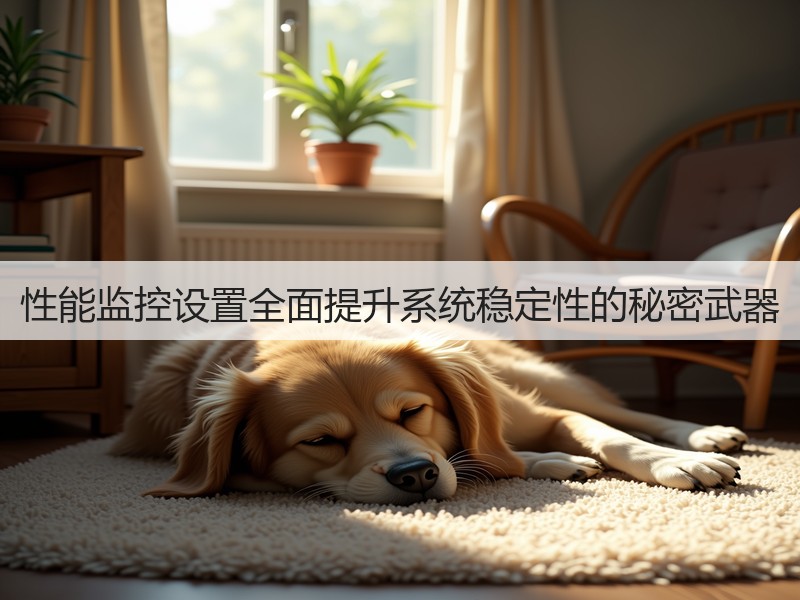 性能监控设置全面提升系统稳定性的秘密武器(图2)
