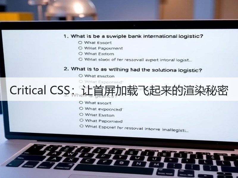 Critical CSS:让首屏加载飞起来的渲染秘密(图2) Critical CSS:让首屏加载飞起来的渲染秘密(图2)