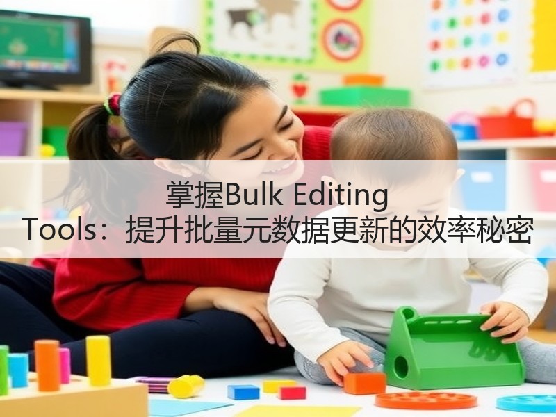 掌握Bulk Editing Tools：提升批量元数据更新的效率秘密