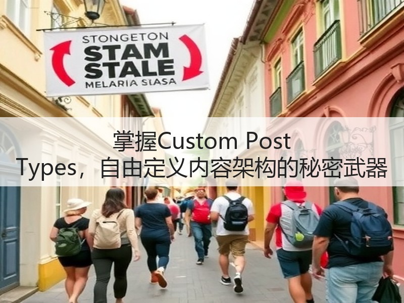 掌握Custom Post Types,自由定义内容架构的秘密武器(图3) 掌握Custom Post Types,自由定义内容架构的秘密武器(图3)