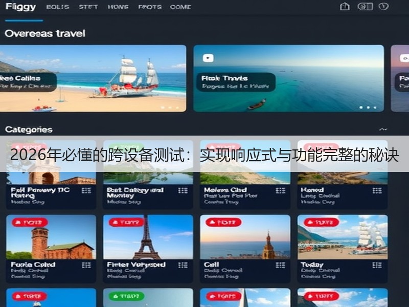 2026年必懂的跨设备测试:实现响应式与功能完整的秘诀(图2) 2026年必懂的跨设备测试:实现响应式与功能完整的秘诀(图2)