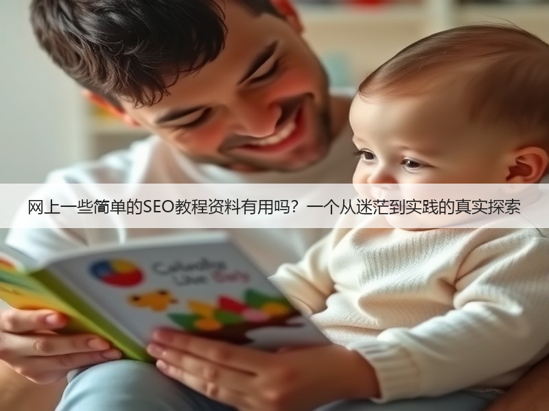 网上一些简单的SEO教程资料有用吗？一个从迷茫到实践的真实探索(图3)