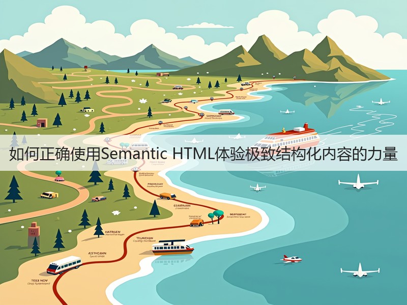 如何正确使用Semantic HTML体验极致结构化内容的力量(图2) 如何正确使用Semantic HTML体验极致结构化内容的力量(图2)
