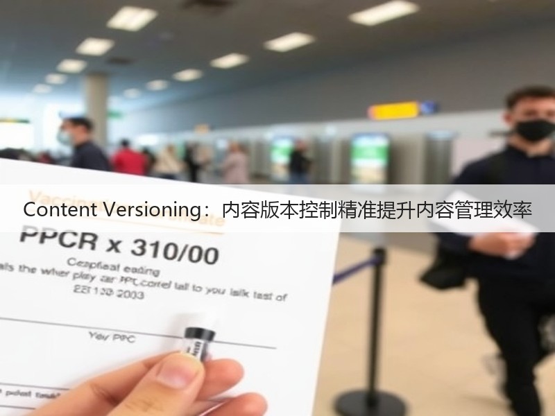 Content Versioning:内容版本控制精准提升内容管理效率(图3) Content Versioning:内容版本控制精准提升内容管理效率(图3)