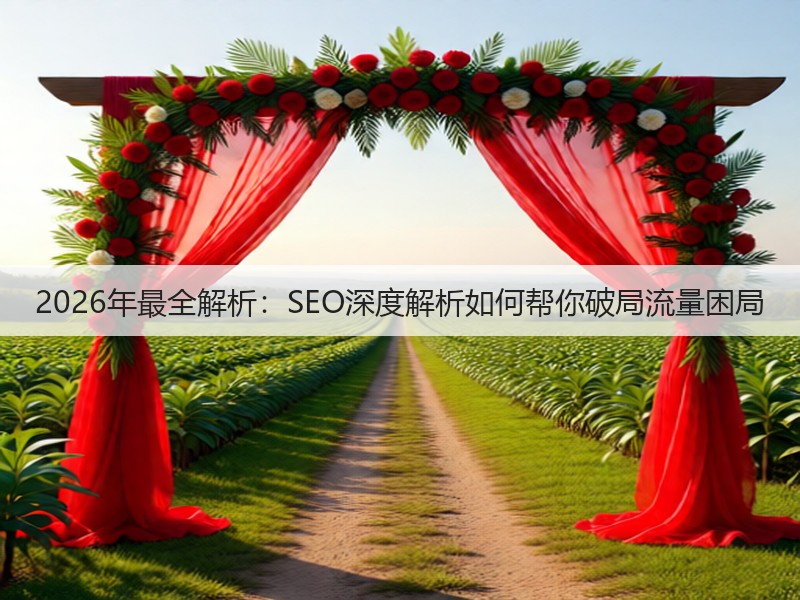 2026年最全解析：SEO深度解析如何帮你破局流量困局(图2)