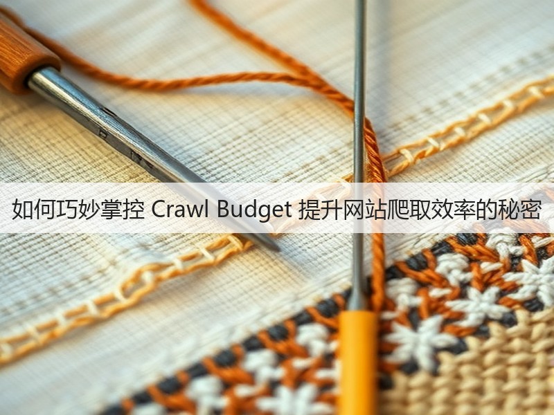 如何巧妙掌控 Crawl Budget 提升网站爬取效率的秘密(图2)