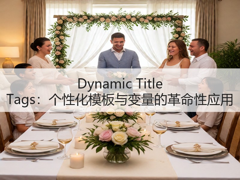 Dynamic Title Tags：个性化模板与变量的革命性应用