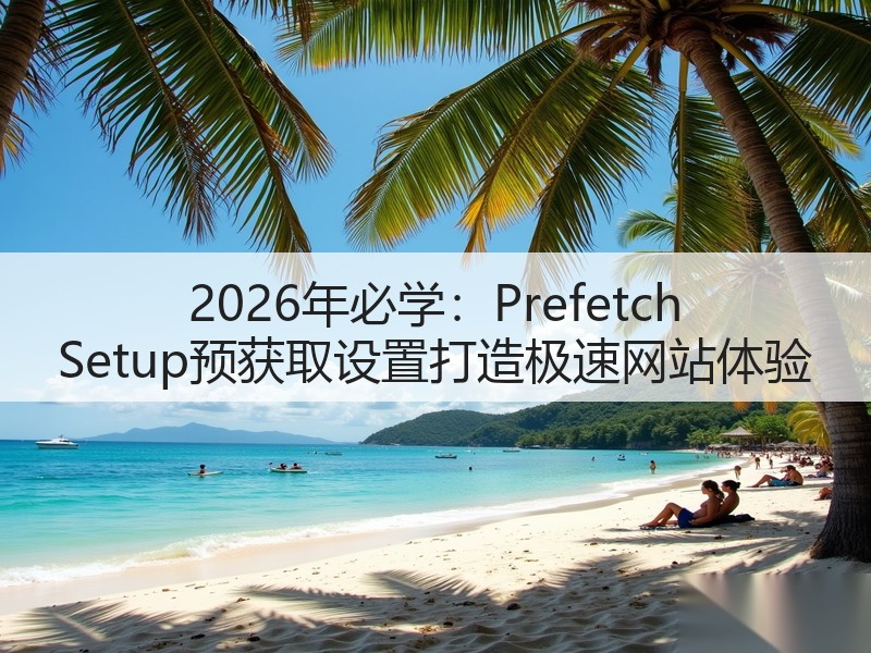 2026年必学：Prefetch Setup预获取设置打造极速网站体验(图2)
