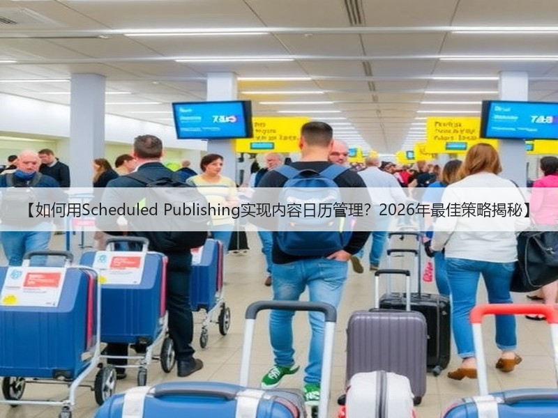 【如何用Scheduled Publishing实现内容日历管理?2026年最佳策略揭秘】(图3) 【如何用Scheduled Publishing实现内容日历管理?2026年最佳策略揭秘】(图3)