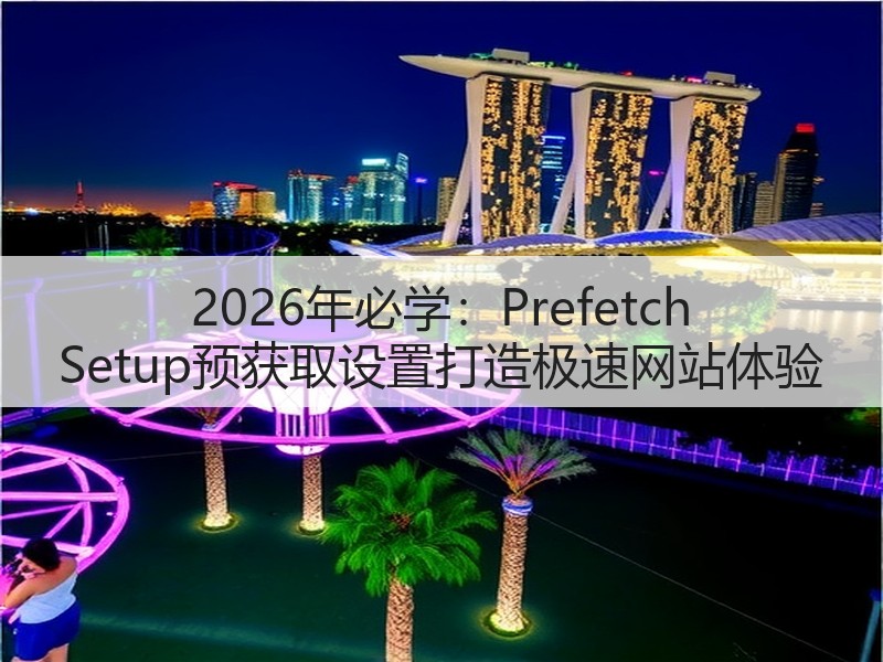 2026年必学:Prefetch Setup预获取设置打造极速网站体验(图2) 2026年必学:Prefetch Setup预获取设置打造极速网站体验(图2)