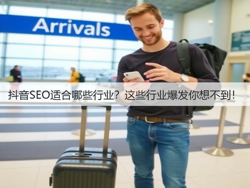 抖音SEO适合哪些行业？这些行业爆发你想不到！(图2)
