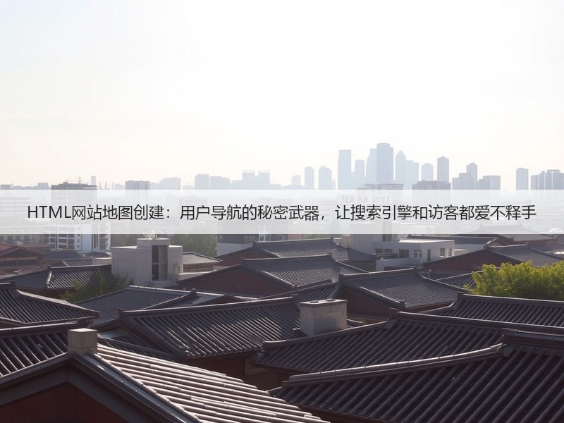 HTML网站地图创建：用户导航的秘密武器，让搜索引擎和访客都爱不释手(图3)