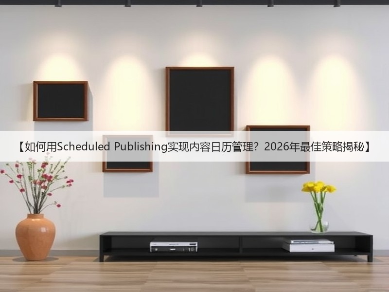 【如何用Scheduled Publishing实现内容日历管理？2026年最佳策略揭秘】(图3)