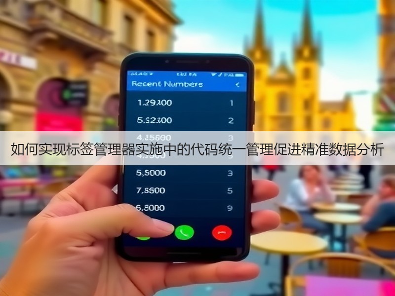 如何实现标签管理器实施中的代码统一管理促进精准数据分析(图1)