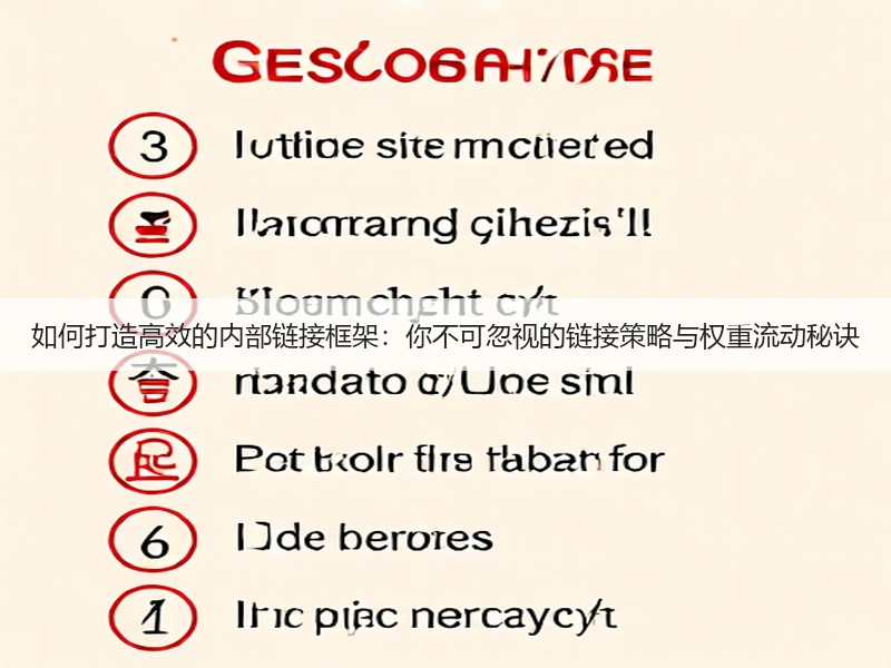 如何打造高效的内部链接框架：你不可忽视的链接策略与权重流动秘诀(图2)