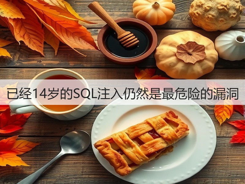 已经14岁的SQL注入仍然是最危险的漏洞(图2)