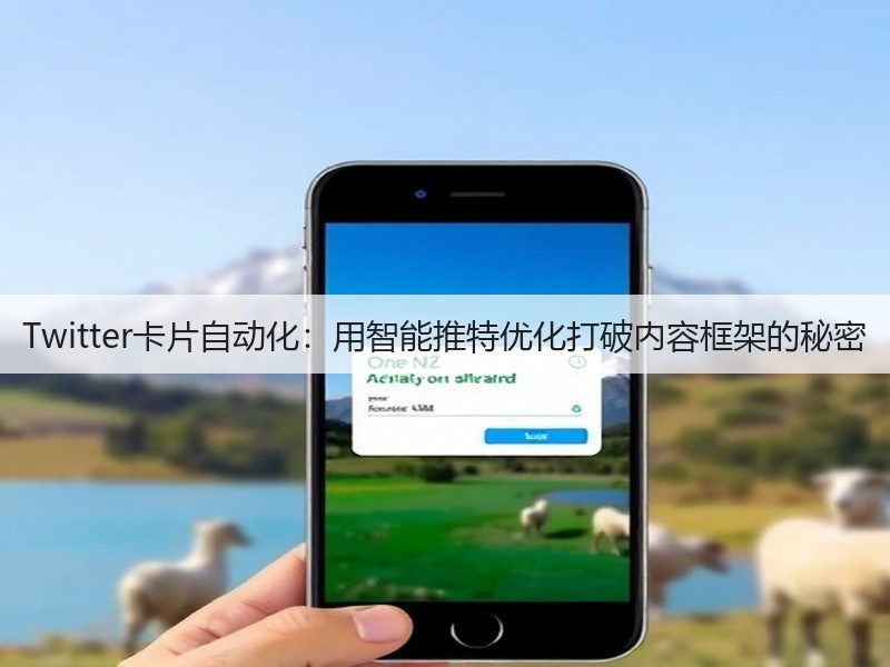 Twitter卡片自动化：用智能推特优化打破内容框架的秘密(图3)