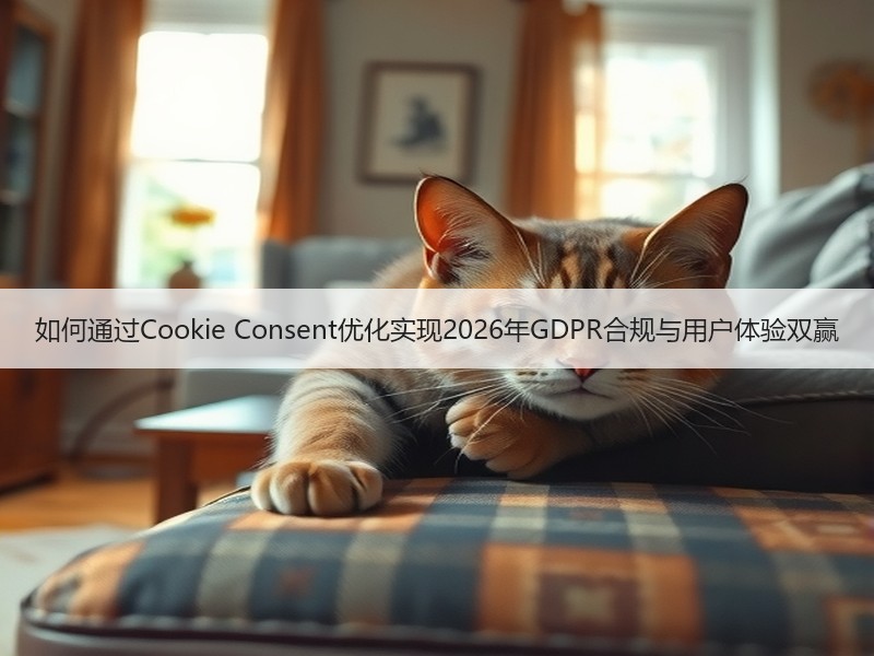 如何通过Cookie Consent优化实现2026年GDPR合规与用户体验双赢