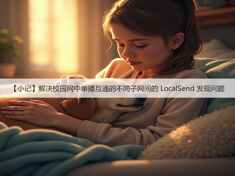 【小记】解决校园网中单播互通的不同子网间的 LocalSend 发现问题(图2)
