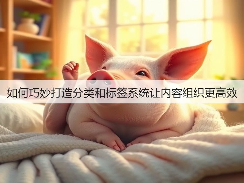 如何巧妙打造分类和标签系统让内容组织更高效(图3) 如何巧妙打造分类和标签系统让内容组织更高效(图3)