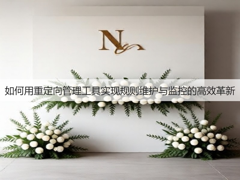 如何用重定向管理工具实现规则维护与监控的高效革新(图3) 如何用重定向管理工具实现规则维护与监控的高效革新(图3)