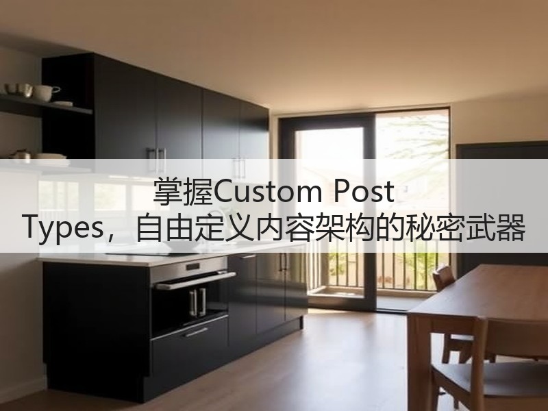 掌握Custom Post Types，自由定义内容架构的秘密武器(图2)