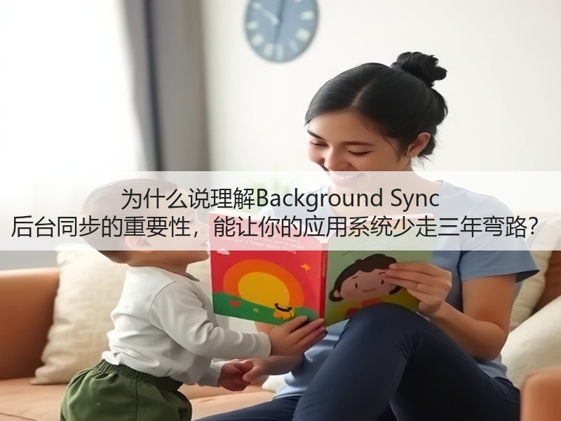 为什么说理解Background Sync 后台同步的重要性,能让你的应用系统少走三年弯路?(图3) 为什么说理解Background Sync 后台同步的重要性,能让你的应用系统少走三年弯路?(图3)