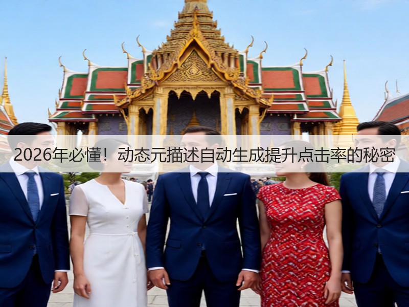 2026年必懂!动态元描述自动生成提升点击率的秘密(图3) 2026年必懂!动态元描述自动生成提升点击率的秘密(图3)