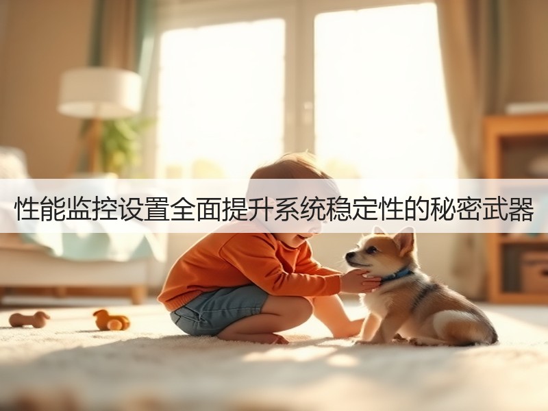 性能监控设置全面提升系统稳定性的秘密武器(图3)