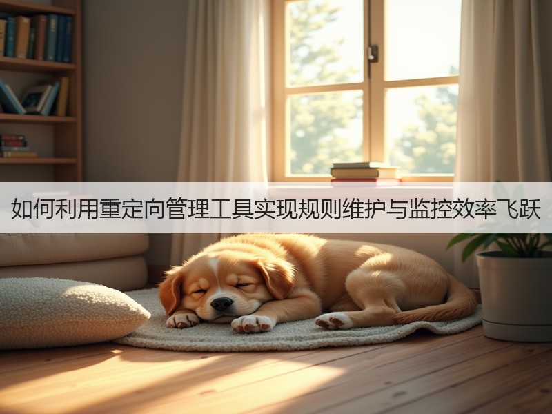 如何利用重定向管理工具实现规则维护与监控效率飞跃(图2) 如何利用重定向管理工具实现规则维护与监控效率飞跃(图2)