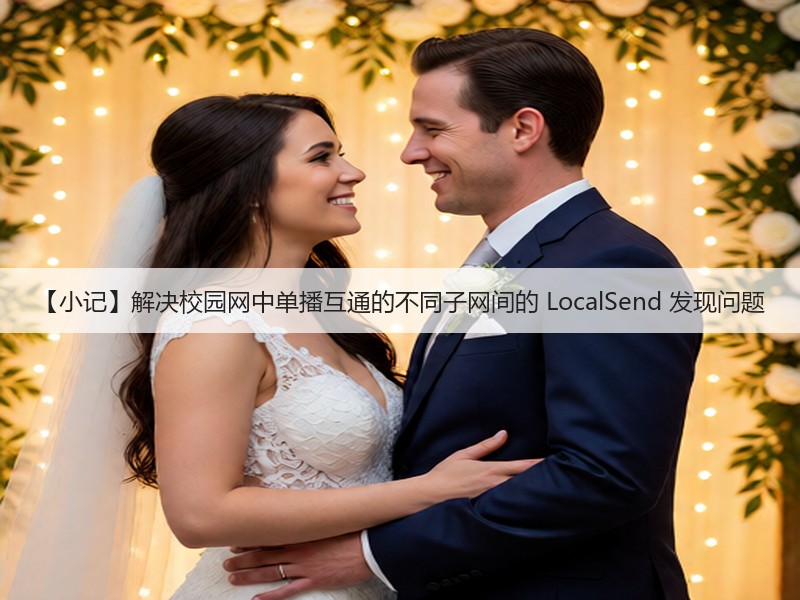 【小记】解决校园网中单播互通的不同子网间的 LocalSend 发现问题(图2) 【小记】解决校园网中单播互通的不同子网间的 LocalSend 发现问题(图2)