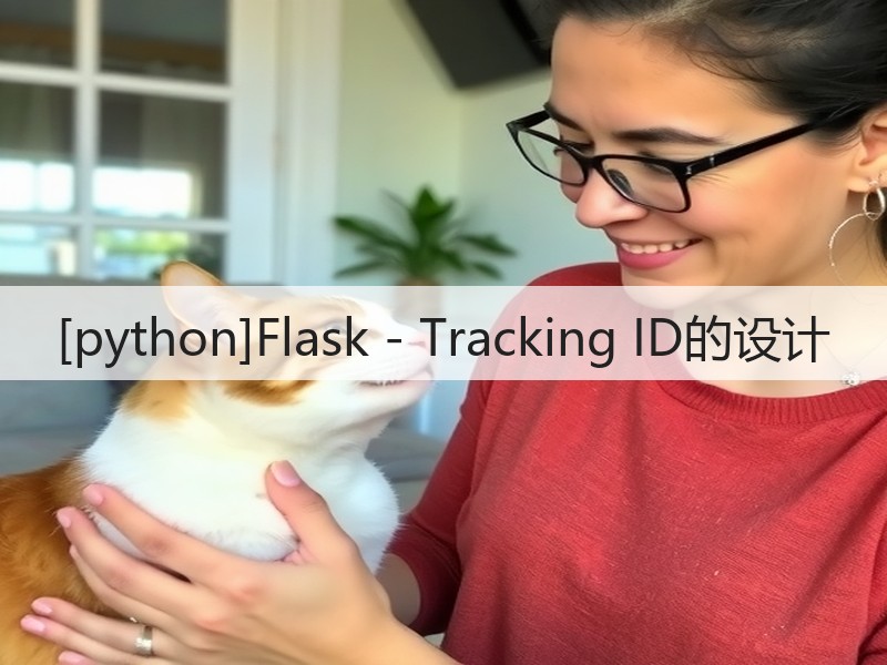 [python]Flask - Tracking ID的设计(图3)