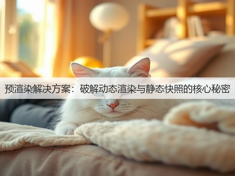 预渲染解决方案:破解动态渲染与静态快照的核心秘密(图3) 预渲染解决方案:破解动态渲染与静态快照的核心秘密(图3)