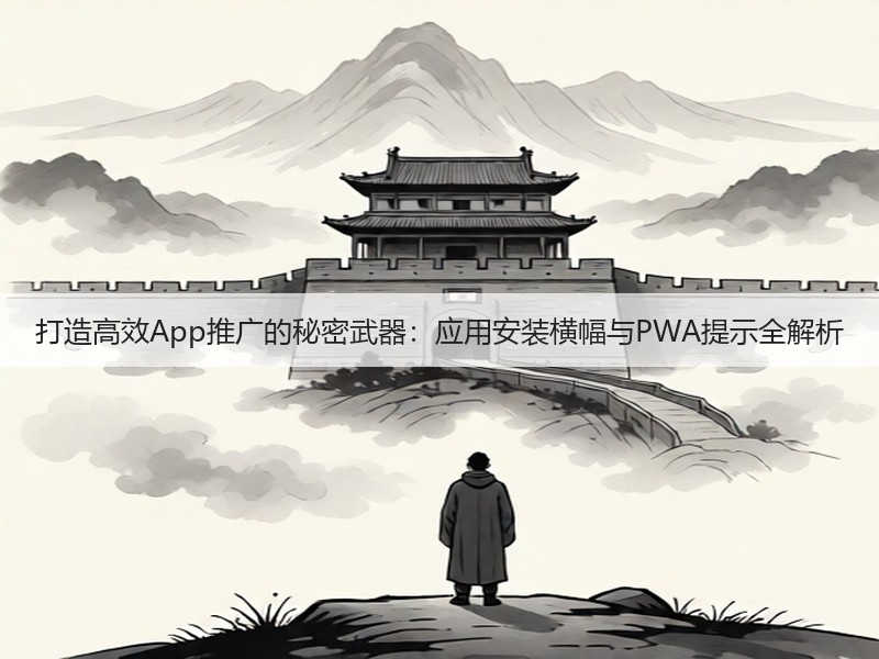 打造高效App推广的秘密武器:应用安装横幅与PWA提示全解析(图2) 打造高效App推广的秘密武器:应用安装横幅与PWA提示全解析(图2)