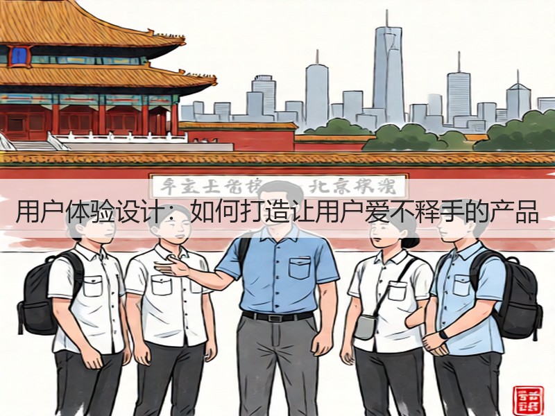 用户体验设计：如何打造让用户爱不释手的产品