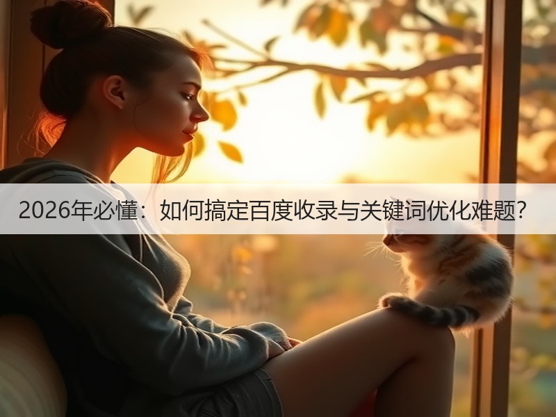 2026年必懂:如何搞定百度收录与关键词优化难题?(图3) 2026年必懂:如何搞定百度收录与关键词优化难题?(图3)