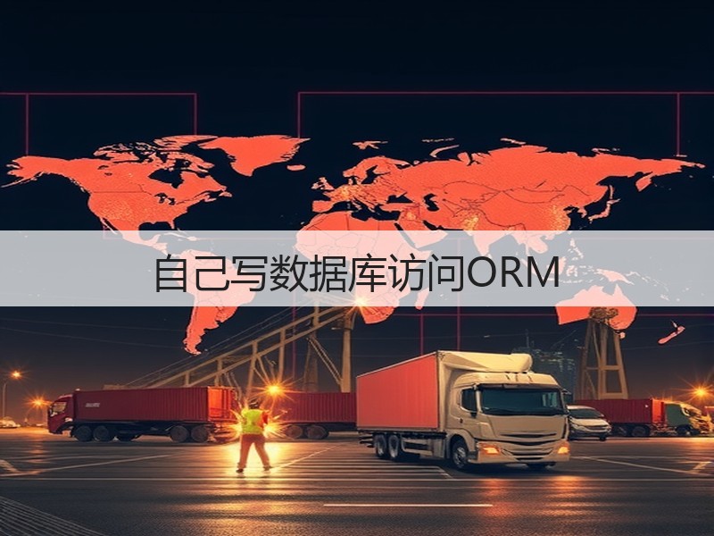 自己写数据库访问ORM(图3)