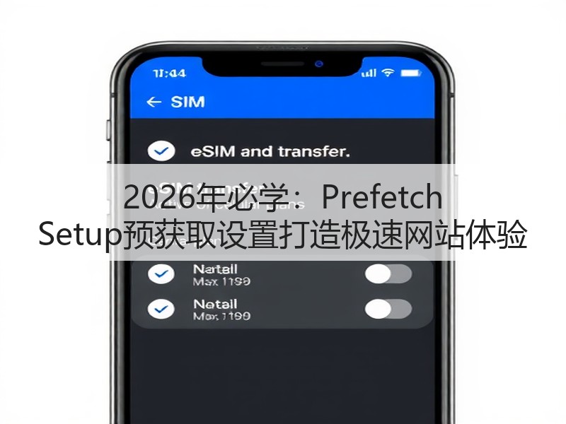 2026年必学：Prefetch Setup预获取设置打造极速网站体验(图3)
