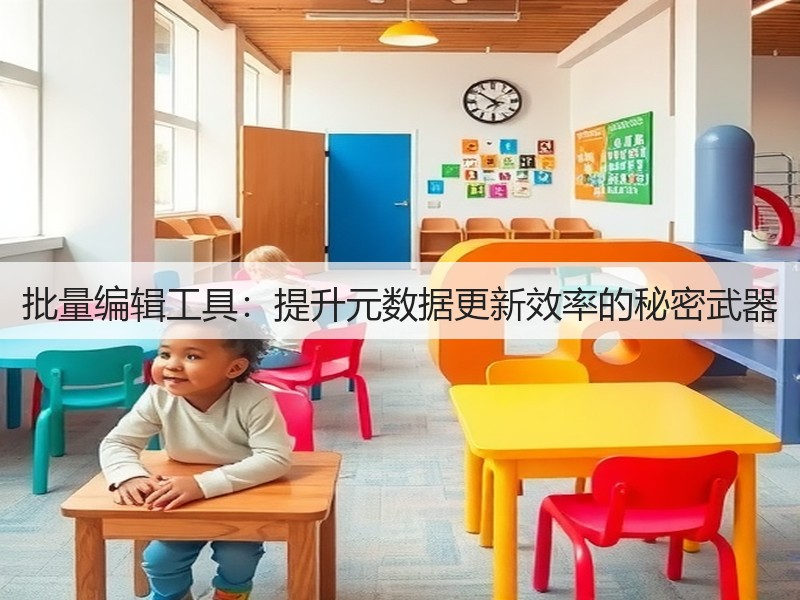 批量编辑工具:提升元数据更新效率的秘密武器(图3) 批量编辑工具:提升元数据更新效率的秘密武器(图3)