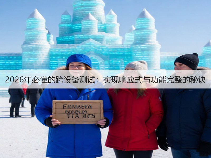 2026年必懂的跨设备测试:实现响应式与功能完整的秘诀(图3) 2026年必懂的跨设备测试:实现响应式与功能完整的秘诀(图3)