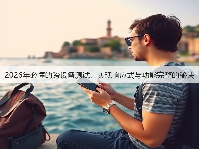 2026年必懂的跨设备测试:实现响应式与功能完整的秘诀(图2) 2026年必懂的跨设备测试:实现响应式与功能完整的秘诀(图2)