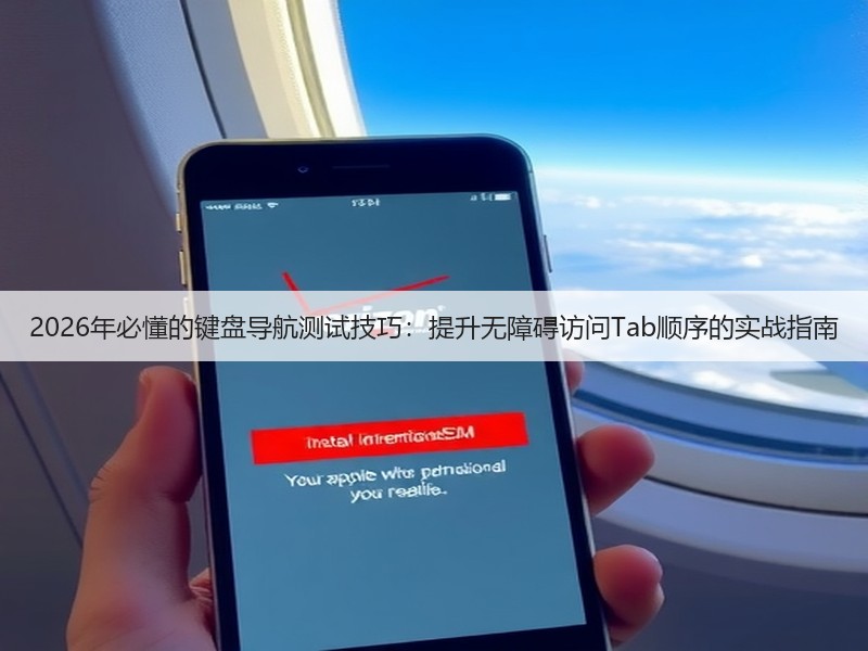 2026年必懂的键盘导航测试技巧:提升无障碍访问Tab顺序的实战指南(图2) 2026年必懂的键盘导航测试技巧:提升无障碍访问Tab顺序的实战指南(图2)