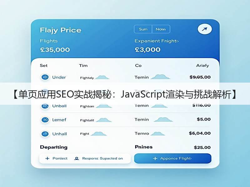 【单页应用SEO实战揭秘：JavaScript渲染与挑战解析】(图3)