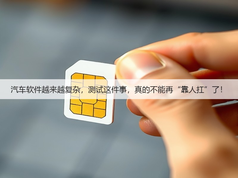 汽车软件越来越复杂，测试这件事，真的不能再“靠人扛”了！(图3)