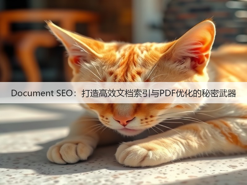 Document SEO：打造高效文档索引与PDF优化的秘密武器(图1)