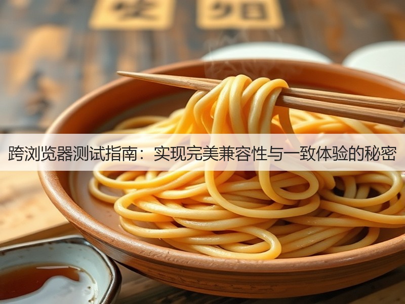 跨浏览器测试指南:实现完美兼容性与一致体验的秘密(图2) 跨浏览器测试指南:实现完美兼容性与一致体验的秘密(图2)